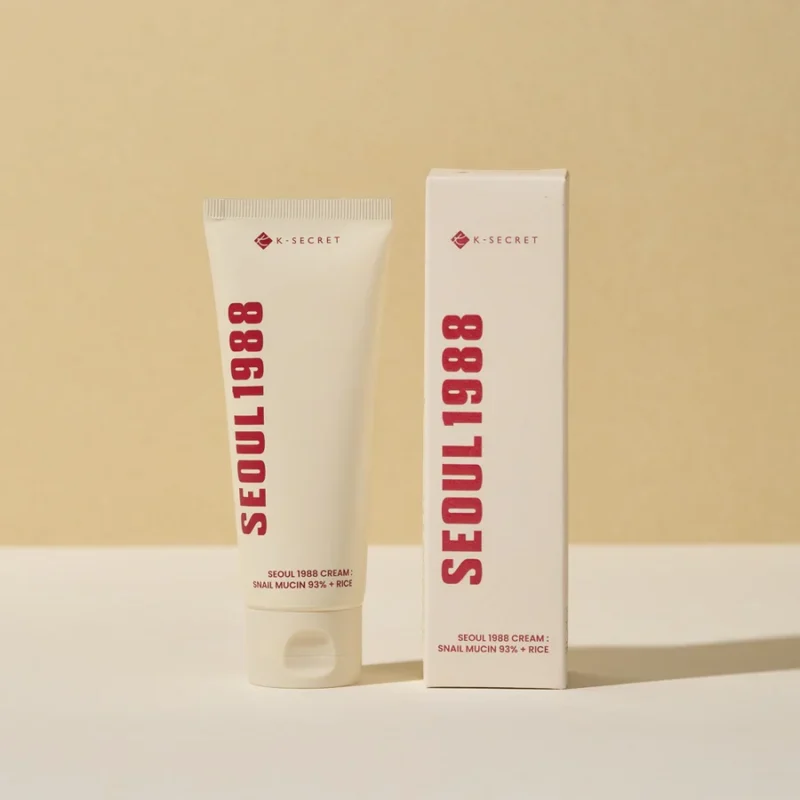 K-Secret SEOUL 1988 Cream Snail Mucin 93% + Rice