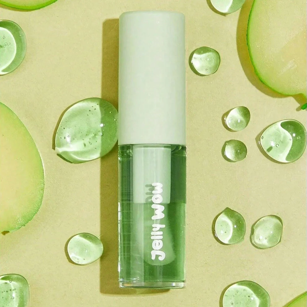 Sheglam Jelly Wow Hydrating Lip Oil Green Apple Envy 6gm
