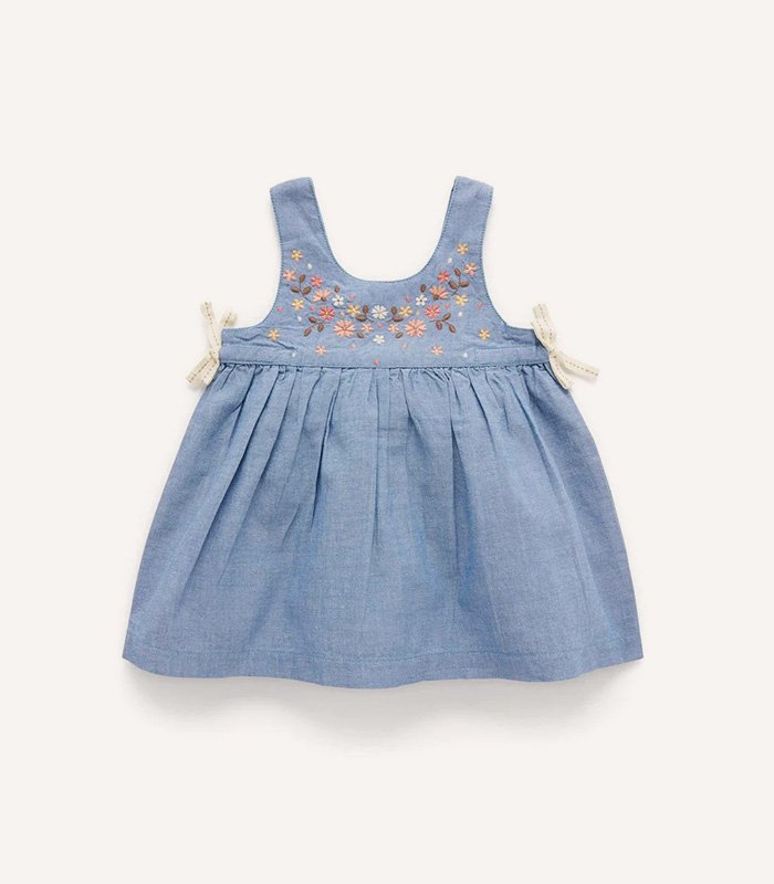 CFrangipani Embroidered Dress